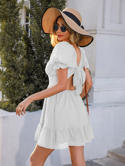 VESTIDO Traff CON VOLANTES