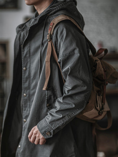 PARKA CON CAPUCHA Traff UNL