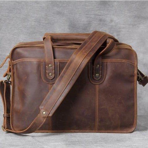 BOLSO DE CUERO UNISEX Traff VGN6740