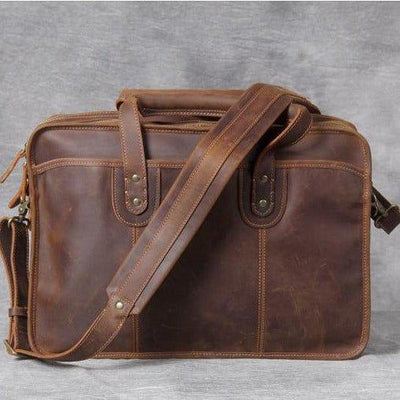 BOLSO DE CUERO UNISEX Traff VGN6740