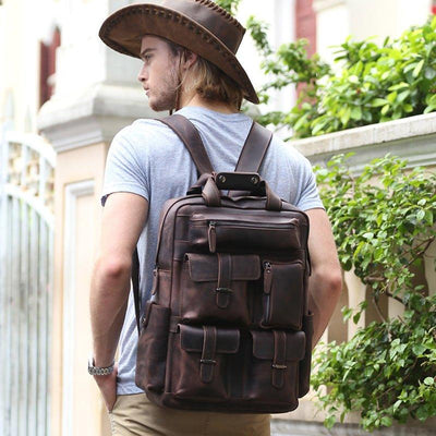 Traff UNISEX BOLSO DE CUERO VGN6774