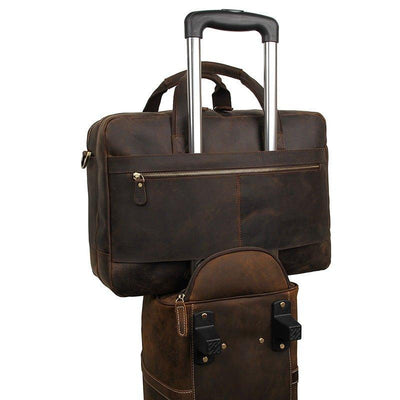BOLSA DE CUERO UNISEX Traff VGN6735
