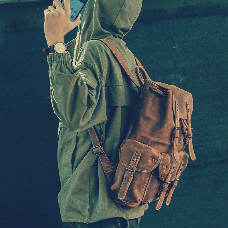 Traff UNISEX BOLSO DE CUERO VGN6787