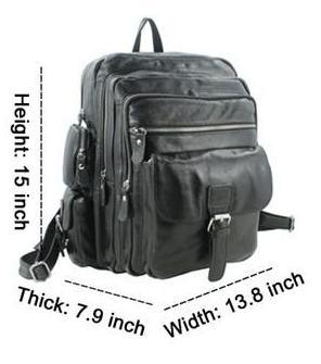 Traff UNISEX BOLSO DE CUERO VGN6768