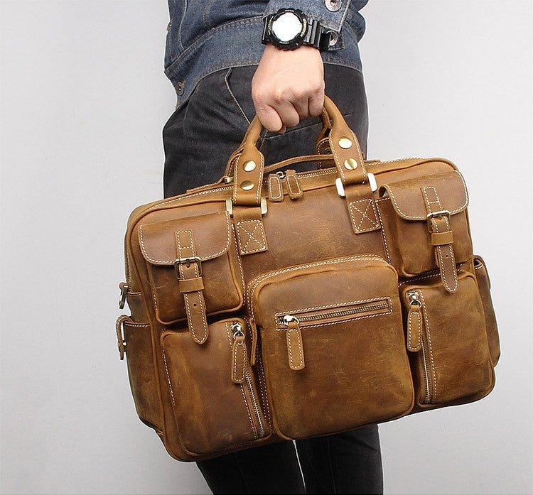 Traff UNISEX BOLSO DE CUERO VGN6749