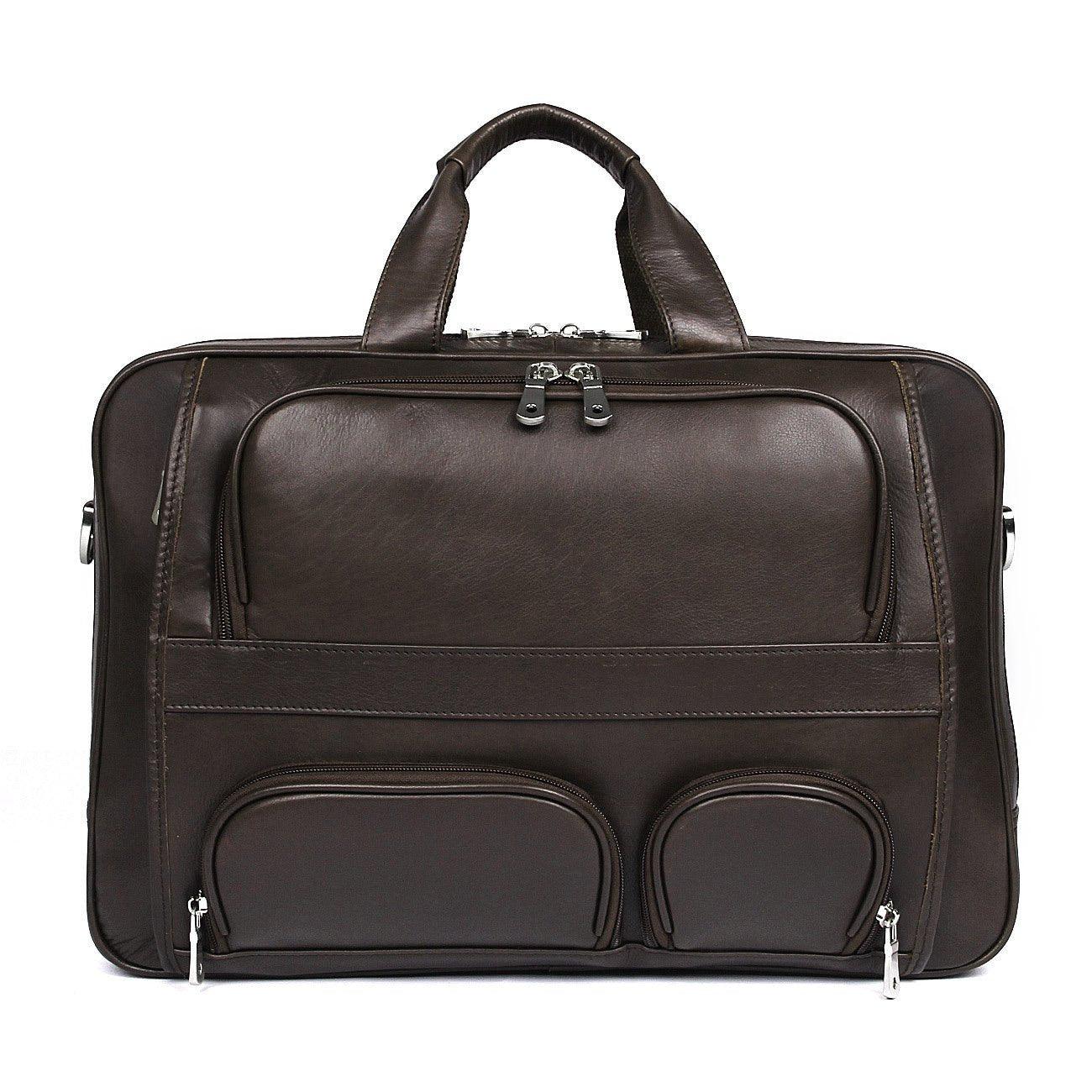 BOLSO DE CUERO UNISEX Traff VGN6750