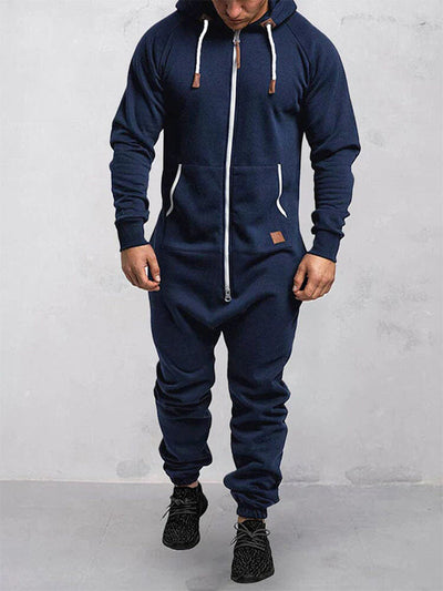 Traff Mono con Capucha de Forro Polar con Cremallera