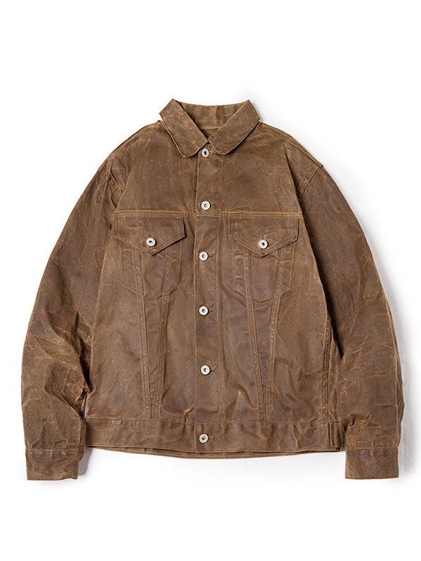 CHAQUETA DE LONA Traff IMPREGNADA DE ACEITE