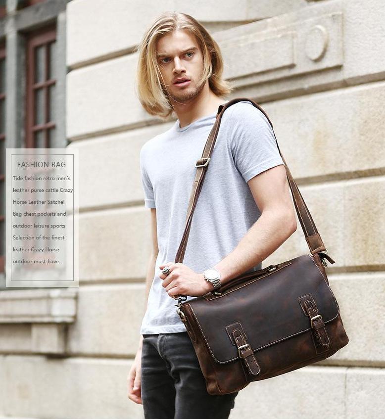 Traff UNISEX BOLSO DE CUERO VGN6743