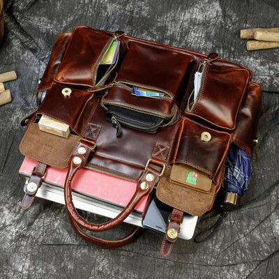 Traff UNISEX BOLSO DE CUERO VGN6749