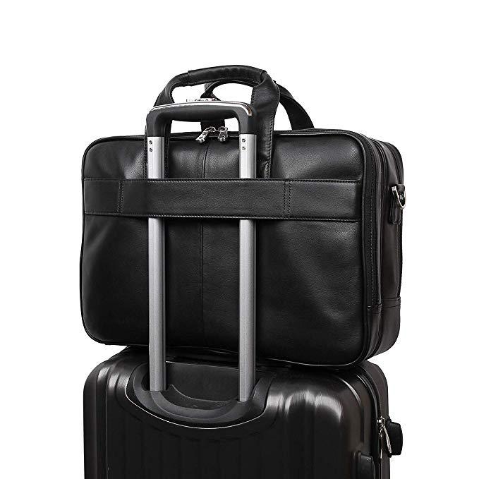 BOLSO DE CUERO UNISEX Traff VGN6750