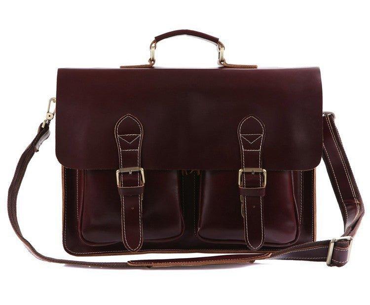 BOLSO DE CUERO UNISEX Traff VGN6732