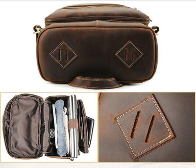 BOLSO DE CUERO UNISEX Traff VGN6753