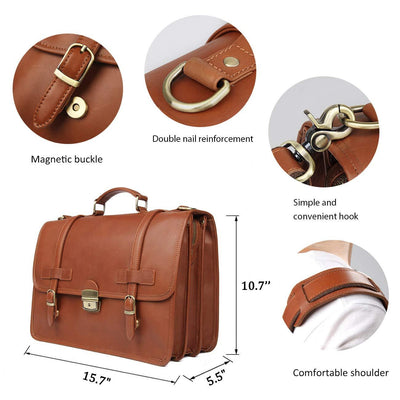 Traff UNISEX BOLSO DE CUERO VGN6742