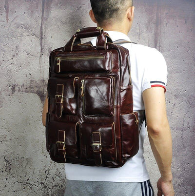 Traff UNISEX BOLSO DE CUERO VGN6774
