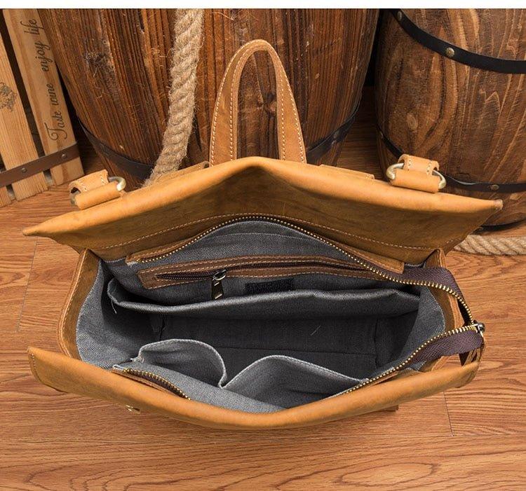 BOLSO DE CUERO UNISEX Traff VGN6779