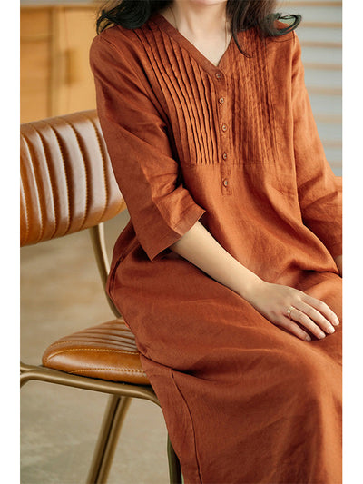 Traff VNECK2 VESTIDO