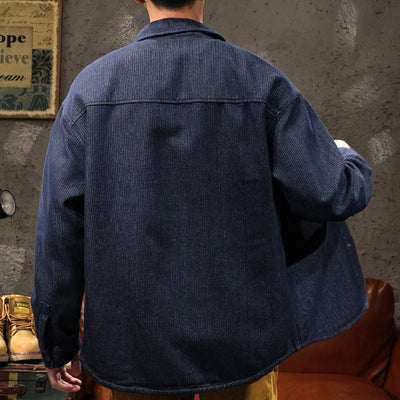 CAMISA DE DENIM JACQUARD Traff