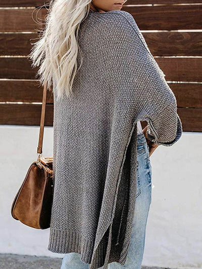 CHAQUETA DE CUELLO DE PUNTO Traff