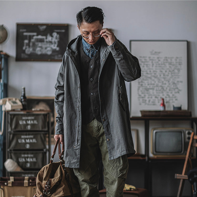 PARKA CON CAPUCHA Traff UNL