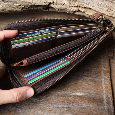 BILLETERA UNISEX DE CUERO Traff VGN6726