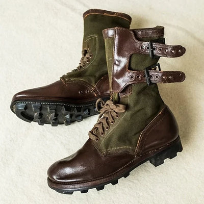 Traff Bot Militar Vintage