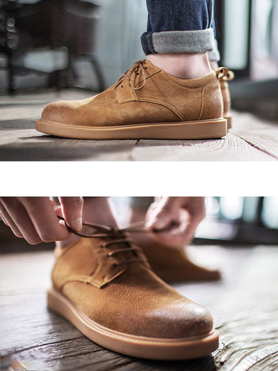 Botas de Cuero Tan Heritage Traff