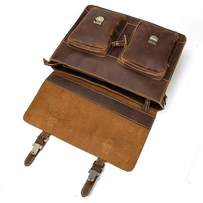 BOLSO DE CUERO UNISEX Traff VGN6732