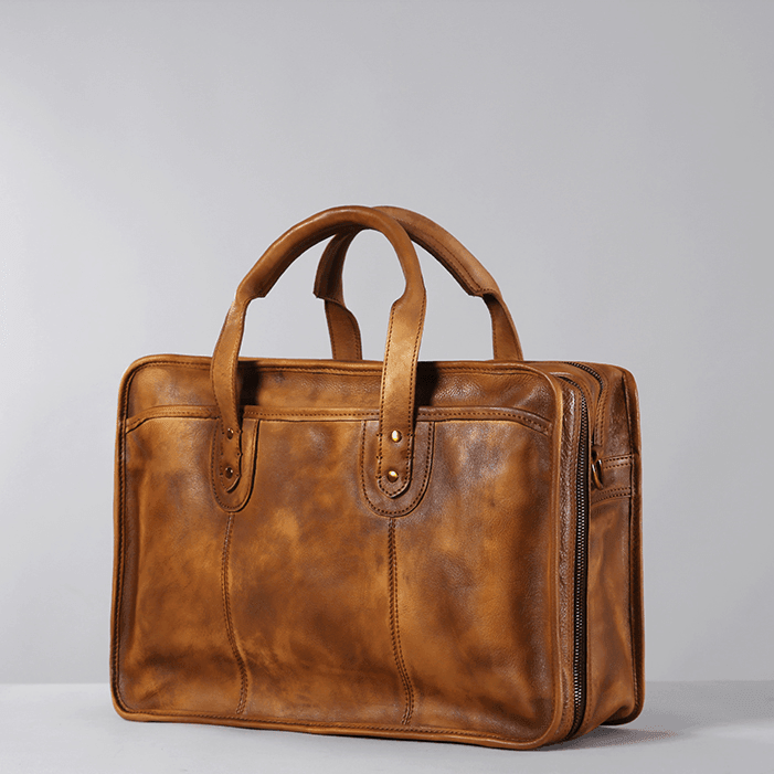 BOLSO DE CUERO UNISEX Traff VGN6740