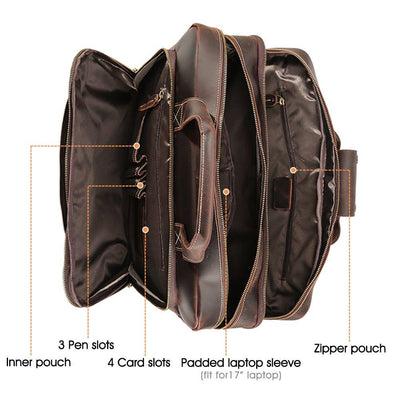 Traff UNISEX BOLSO DE CUERO VGN6738