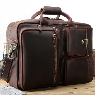 Traff UNISEX BOLSA DE CUERO VGN6755