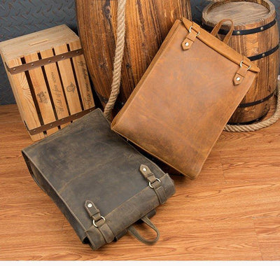 BOLSO DE CUERO UNISEX Traff VGN6779