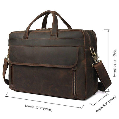 BOLSO DE CUERO UNISEX Traff VGN6748