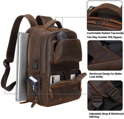 Traff UNISEX BOLSO DE CUERO VGN6751