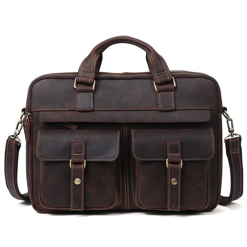 BOLSO DE CUERO UNISEX Traff VGN6733