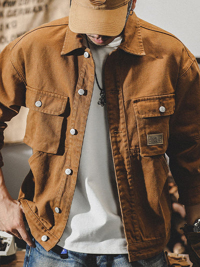 CHAQUETA VINTAGE AMERICANA Traff