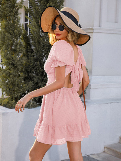 VESTIDO Traff CON VOLANTES