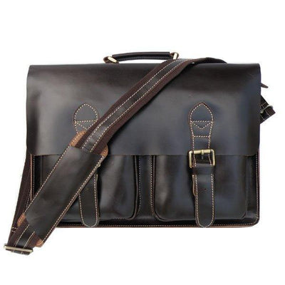 BOLSO DE CUERO UNISEX Traff VGN6732