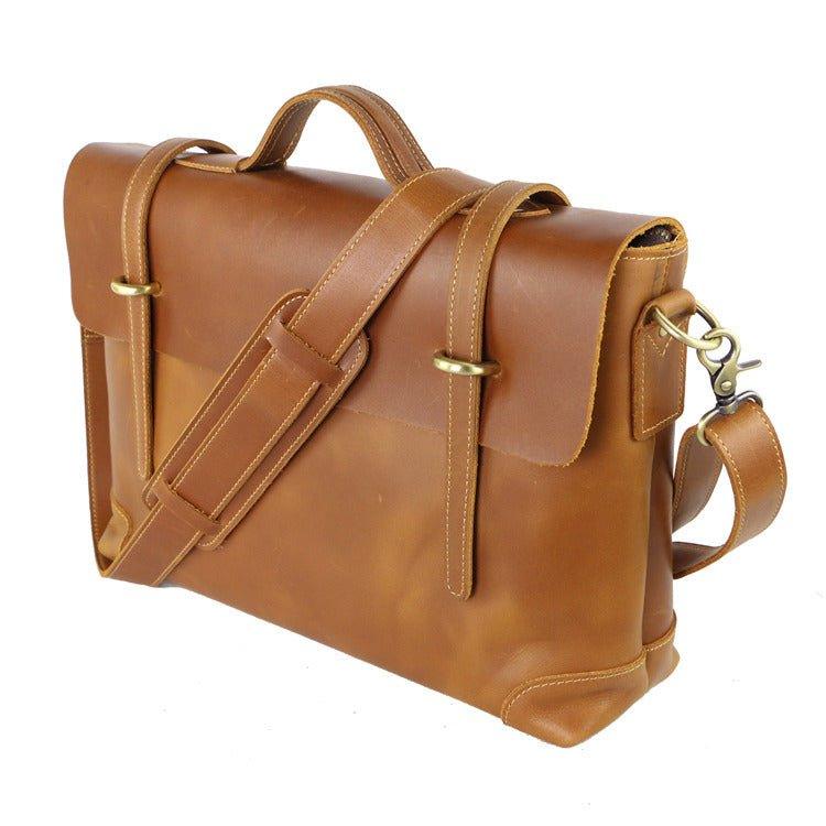 BOLSO DE CUERO UNISEX Traff VGN6737