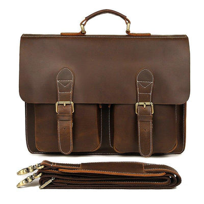 BOLSO DE CUERO UNISEX Traff VGN6732