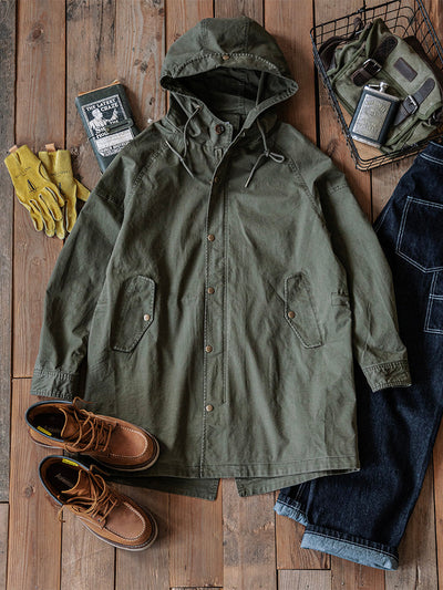 PARKA CON CAPUCHA Traff UNL