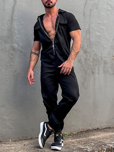 Traff Mono Casual con Cuello de Cremallera