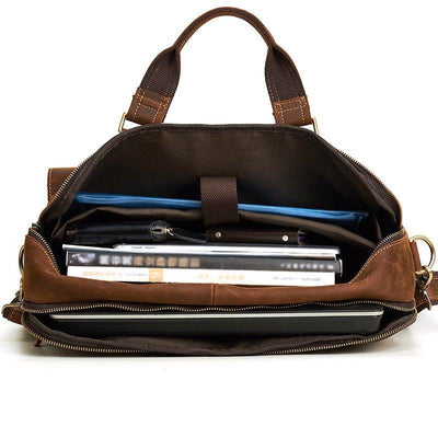 BOLSO DE CUERO UNISEX Traff VGN6733