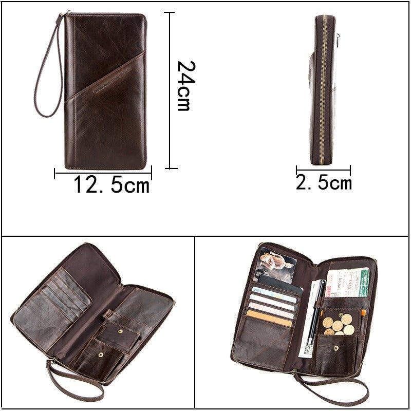 BILLETERA UNISEX DE CUERO Traff VGN6724