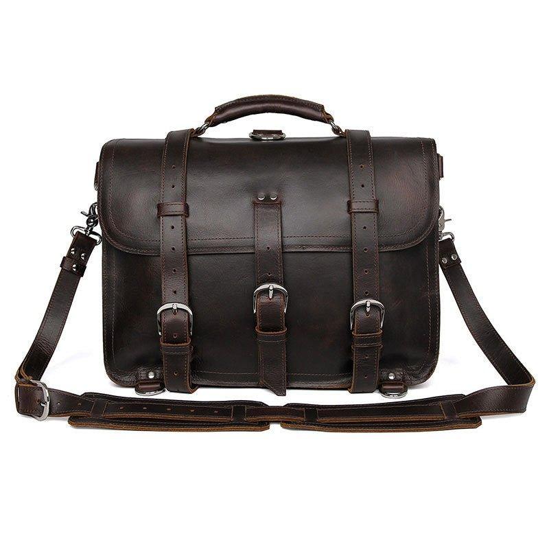 BOLSO DE CUERO UNISEX Traff VGN6744