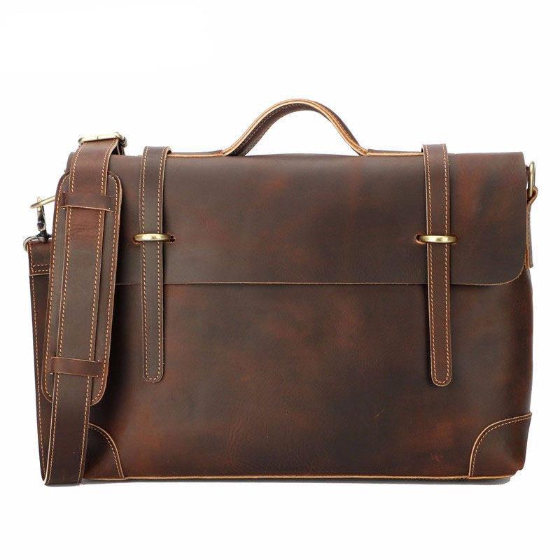 BOLSO DE CUERO UNISEX Traff VGN6737
