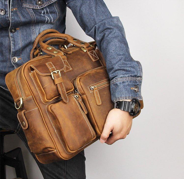Traff UNISEX BOLSO DE CUERO VGN6749