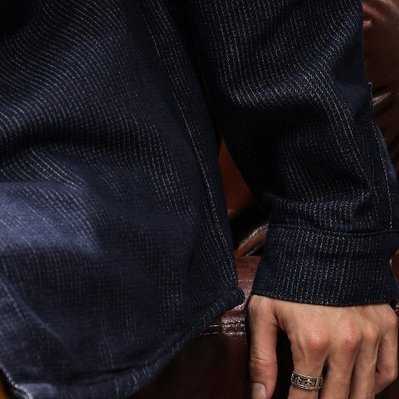 CAMISA DE DENIM JACQUARD Traff