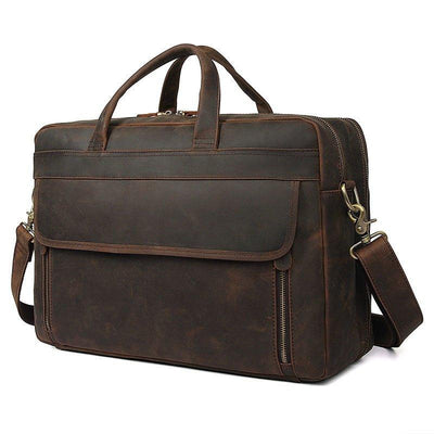 BOLSO DE CUERO UNISEX Traff VGN6748