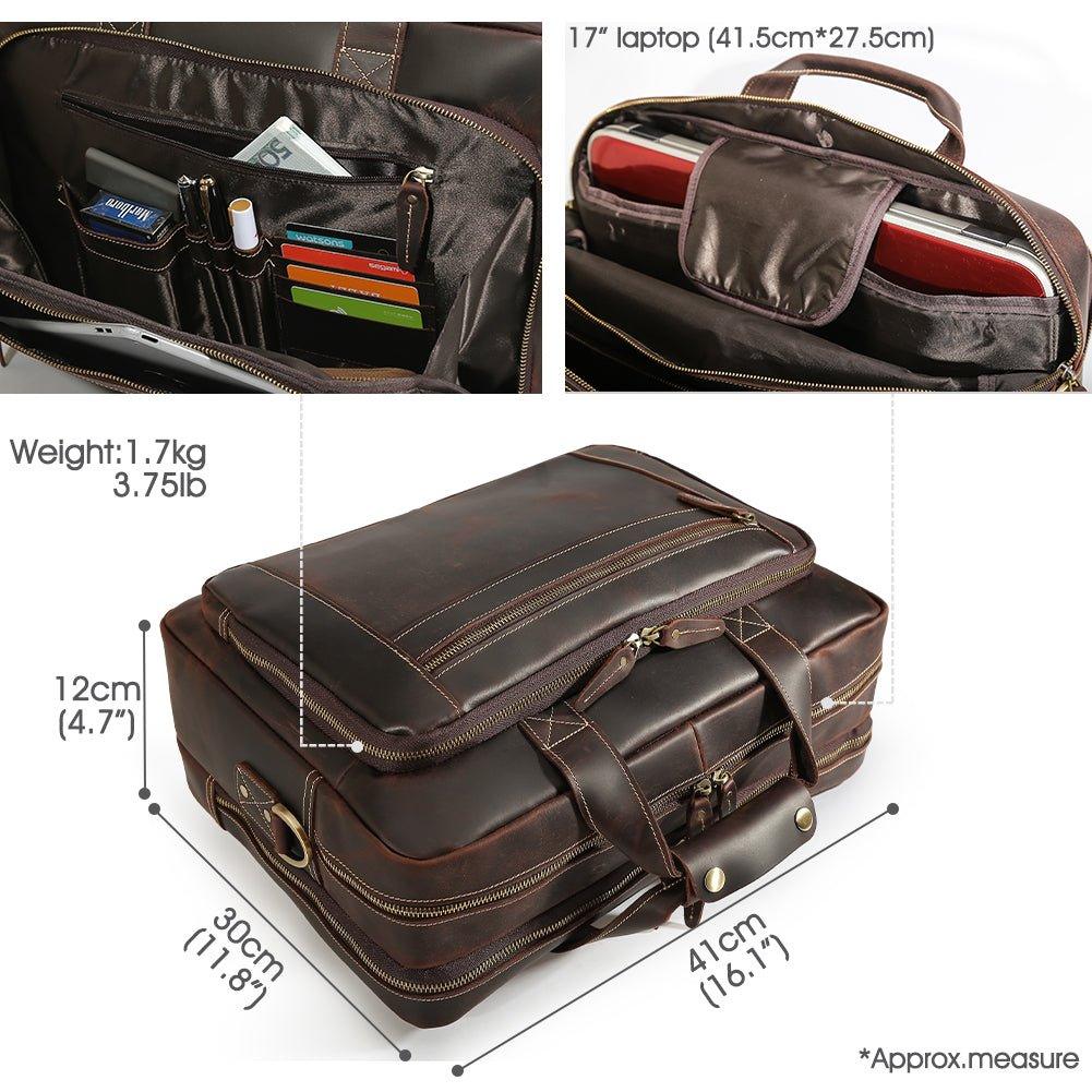 Traff UNISEX BOLSO DE CUERO VGN6738